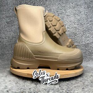 UGG Neumel X Zip Waterproof Boot Size 7 Women Mustard Seed 1158235